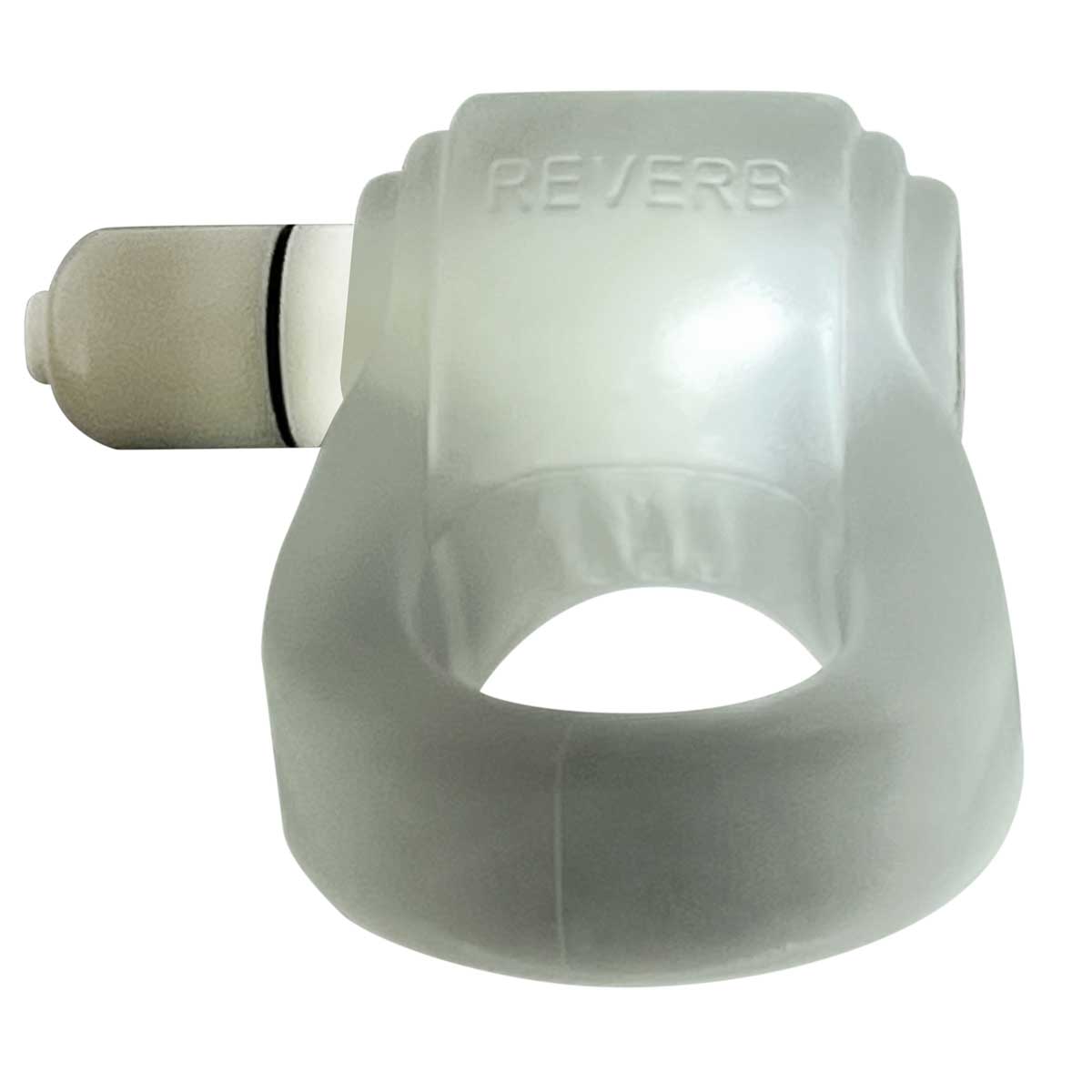 Glowdick Blue Ice LED Cockring Made from Soft Silicone Clear > Cock Ring > Vibrating