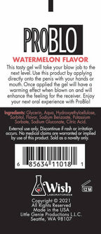 Watermelon Blow Job Gel Warming Oral Lubricant 1.5 Ounce > Lube > Oral Gels & Sprays