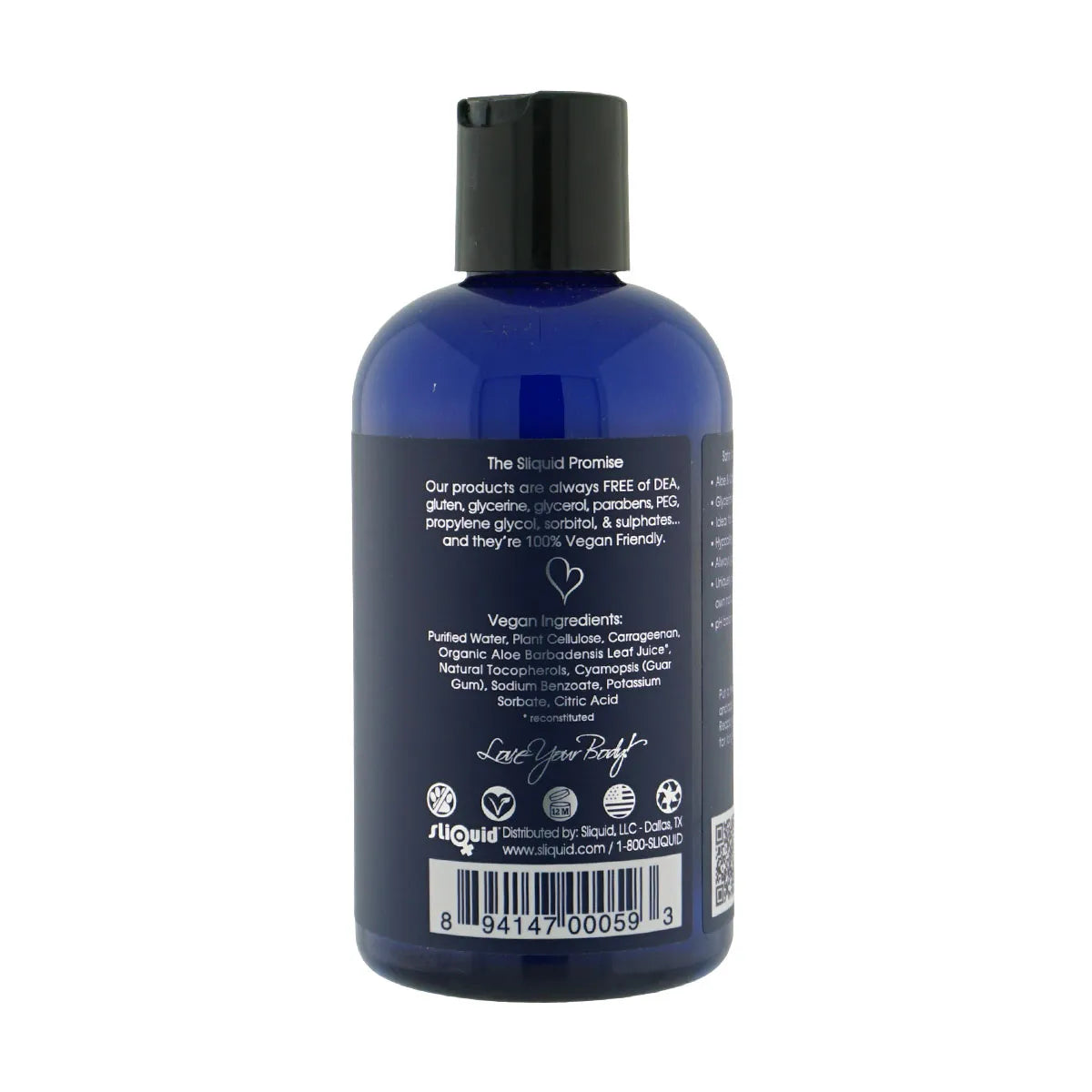Sliquid Naturals Satin – Water-Based Intimate Moisturizer 8.5 Fl Oz > Lube > Water Based