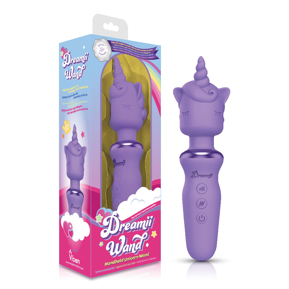 Dreamii Lilac Whirl Powerful Unicorn Wand Massager > Sex Toys > Mini Massagers