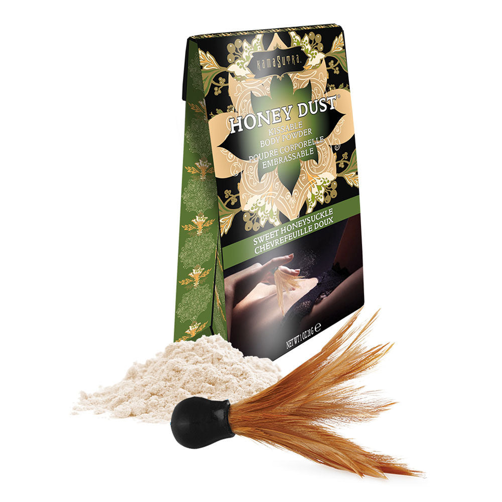Honey Dust Sweet Honeysuckle (1 Oz) – Kissable Moisture-Wicking Body Powder Default Title > Essentials > Bath & Body