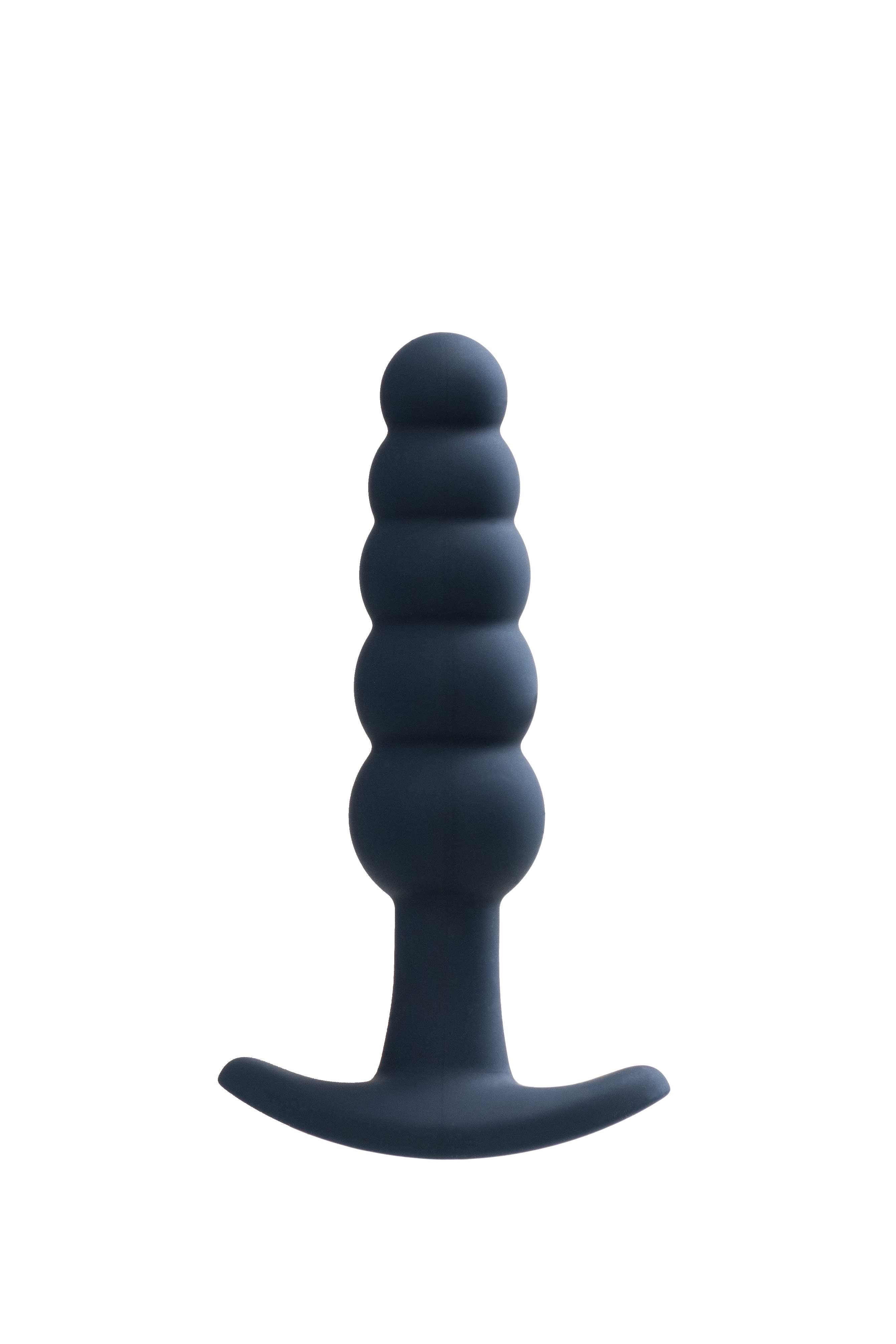 Rechargeable Anal Plug Vibrator with 10 Modes Black Pearl Butt Plugs - Vibrating
