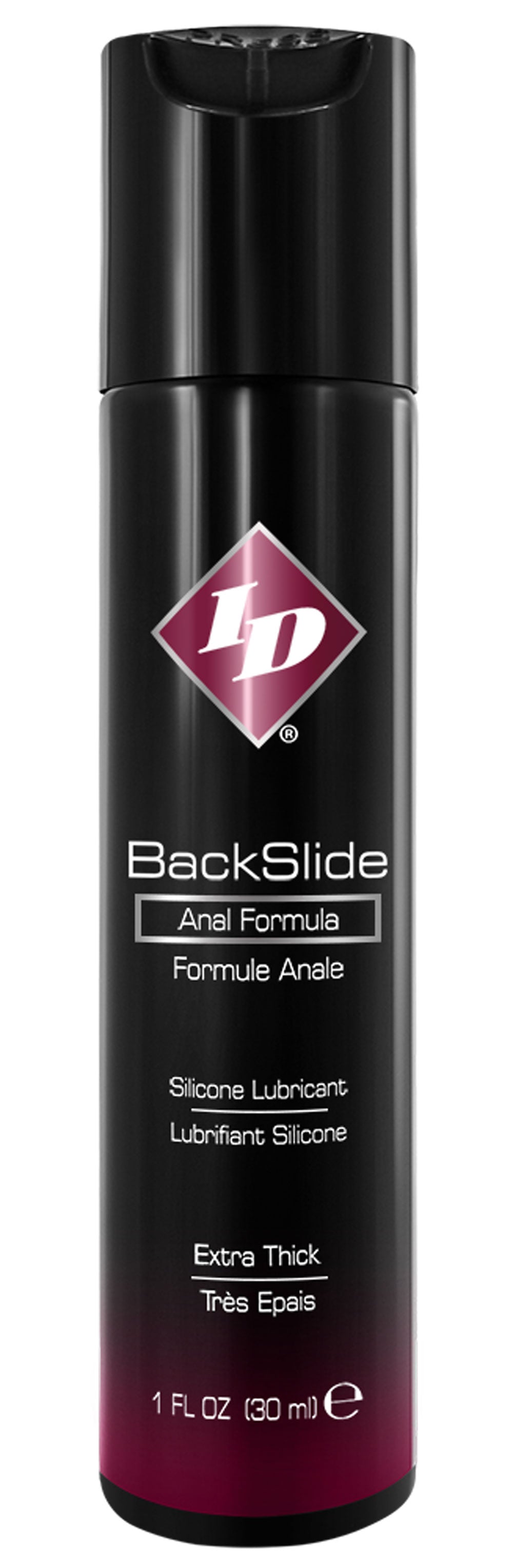 ID BackSlide Anal Formula – Silicone-Based Lubricant with Desensitizing Botanicals 30ml Default Title > Lube > Anal
