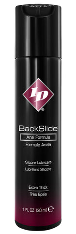 ID BackSlide Anal Formula – Silicone-Based Lubricant with Desensitizing Botanicals 30ml > Lube > Anal