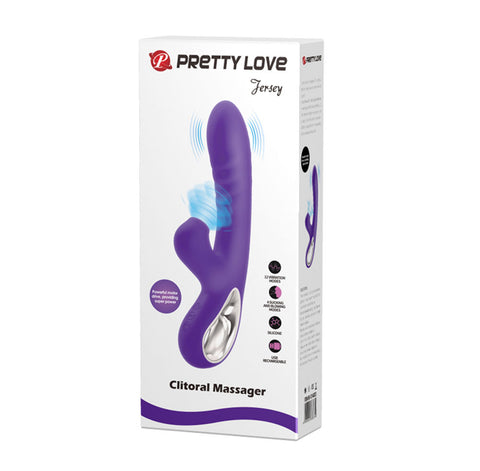 Pretty Love Jersey Rabbit Vibrator with Suction and Vibration VIBRATORS-RABBIT