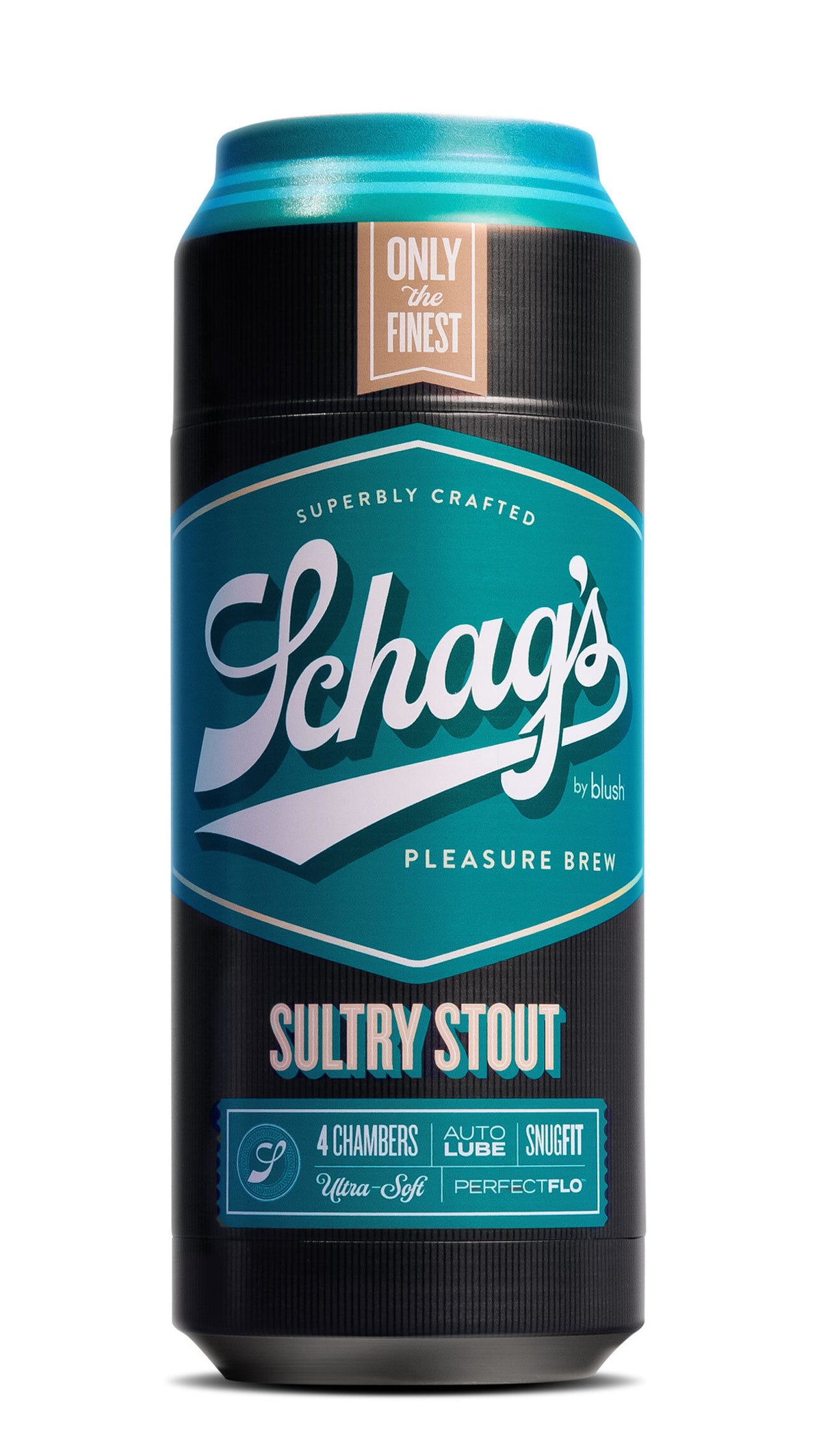 Sultry Stout Frosted Male Stroker with Ribbed Sensation Chambers > Sex Toys For Men > Masturbators > Manual