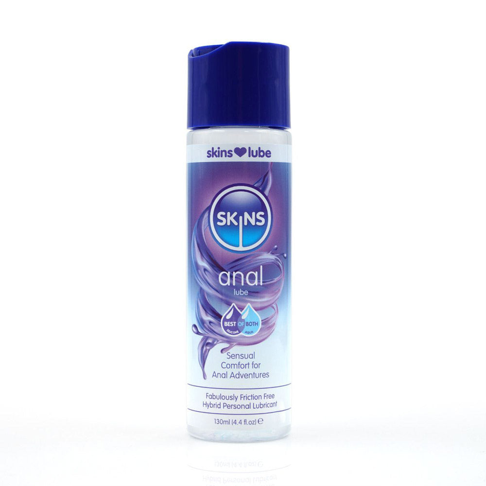 Skins Anal Hybrid Silicone and Water-Based Lubricant 130ml – Hybrid Formula Lubricant Default Title > Lube > Anal