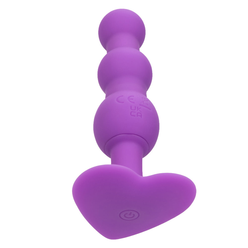First Time Vibraing Beaded Probe Butt Plugs