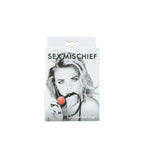 Sex and Mischief Solid Ball Gag – Soft Rubber 2-Inch Ball Gag Accessory Red > Bondage Gear > Gags and Bits