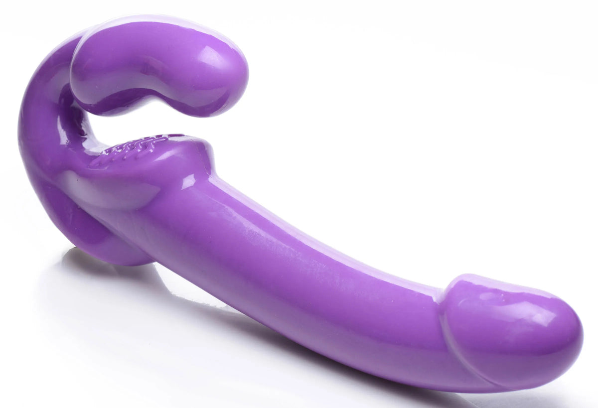 Revolver Strapless Strap-On – Extra Thick Long Shaft Harness-Free Harness-Free Vibrator (11.4) > Dildos > Strapless Strap Ons