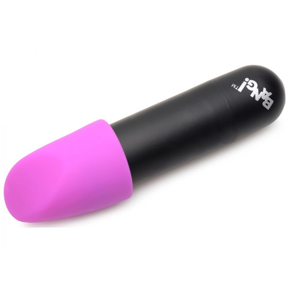 Bang! Rechargeable Bullet Vibrator with 4 Glow-in-the-Dark Attachments – Pink, Green, Blue, and Purple, Waterproof Silicone, 7 Vibration Patterns Default Title BULLETS