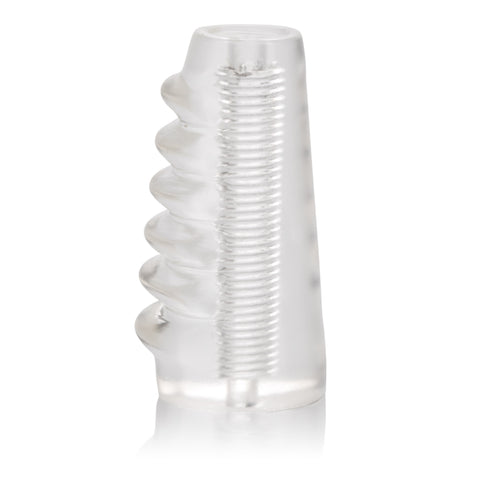 Bigger and Better Hotrod Penile Enhancer Sleeve Clear Edition COCK RINGS Sling