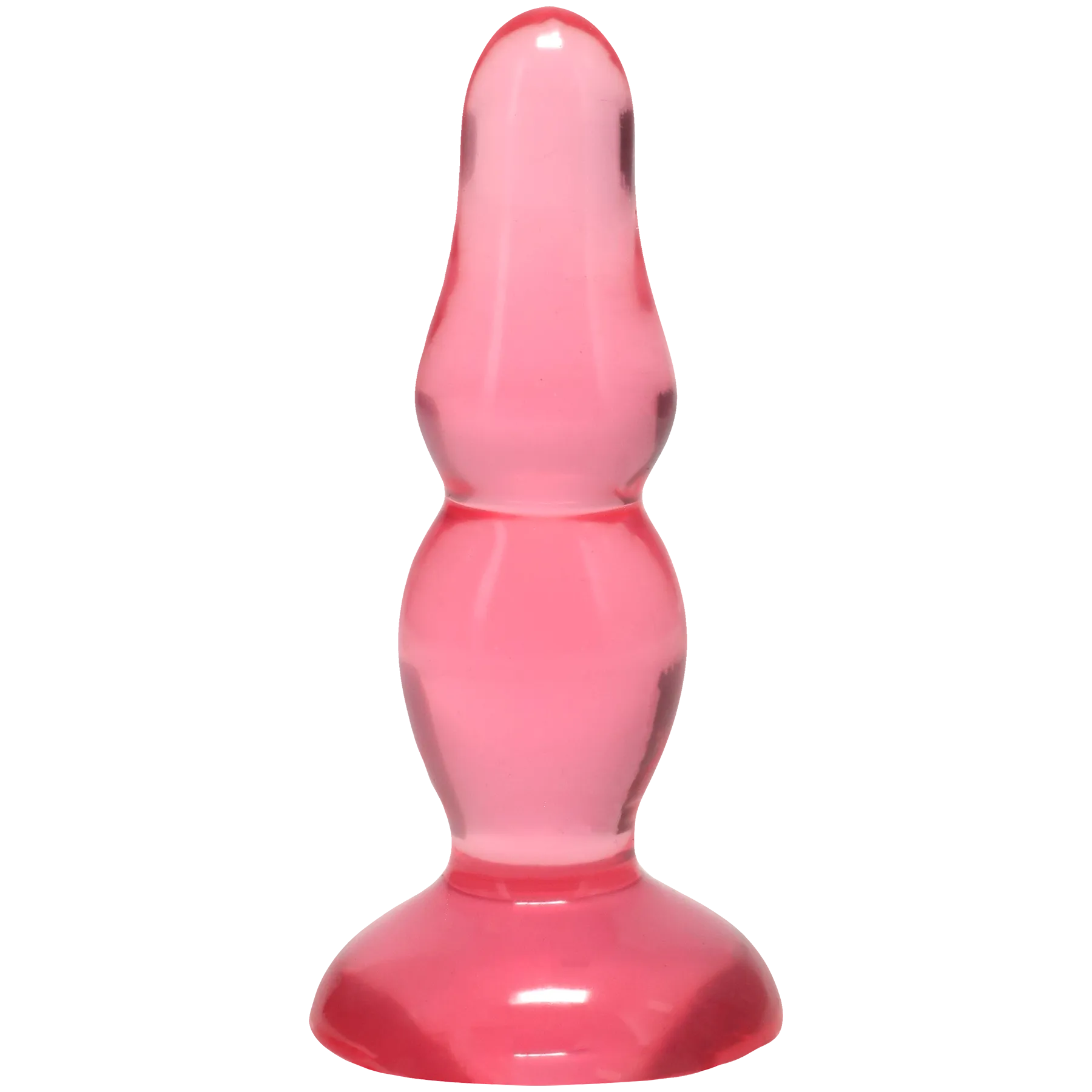 Crystal Jellies Novice Pop Plug 4 Inch > Anal Range > Butt Plugs