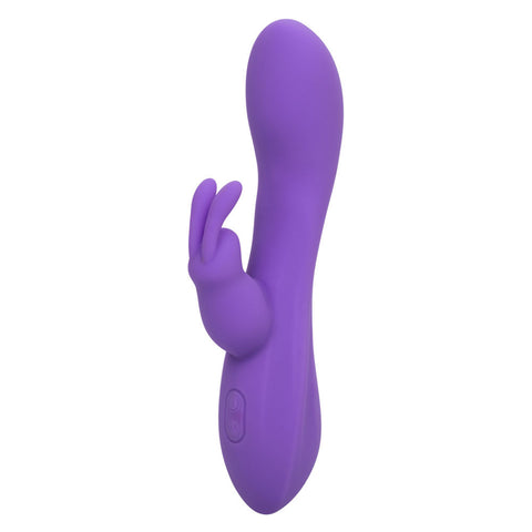 Flex Bend and Hold Double Rumbler Vibrator in Purple for Couples VIBRATORS-RABBIT
