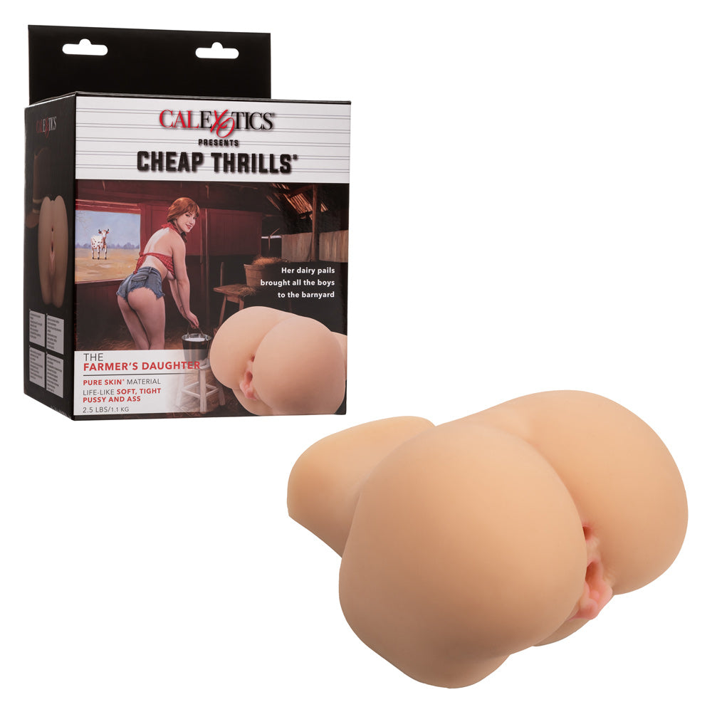 Cheap Thrills The Farmers Daughter Male Masturbator Toy 2.5 lbs Strokers - Manual