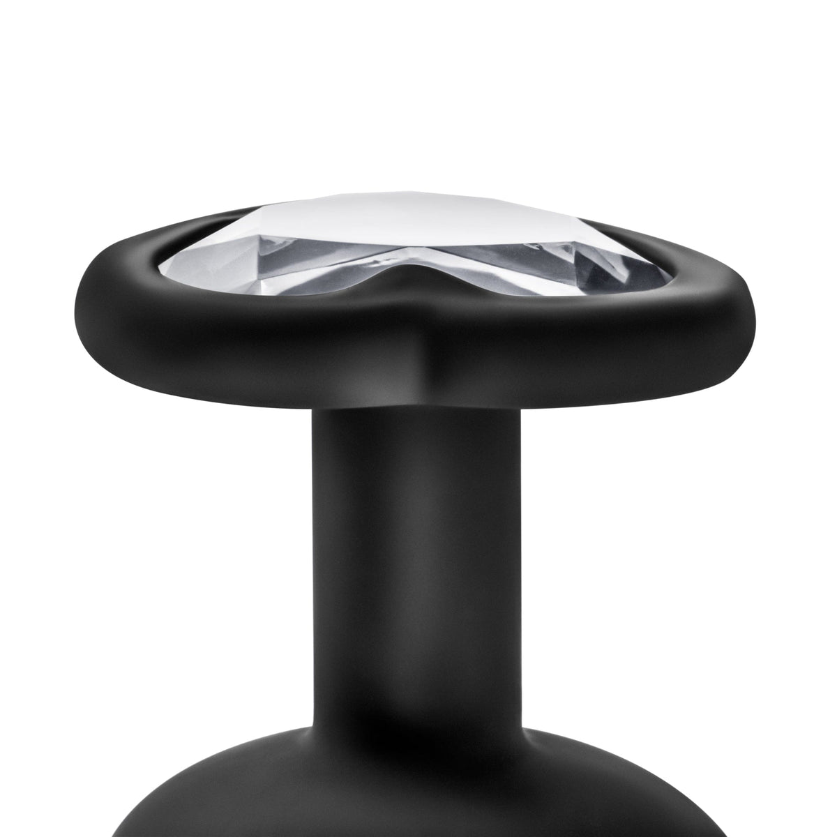 Temptasia Bling Plug Small Black (7.6cm) > Anal Range > Jewel Butt Plugs