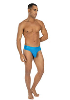 Envy Arctic Bolt Thong Medium Large – Breathable Stretch Thong Blue M L > Clothes > Mens Thongs