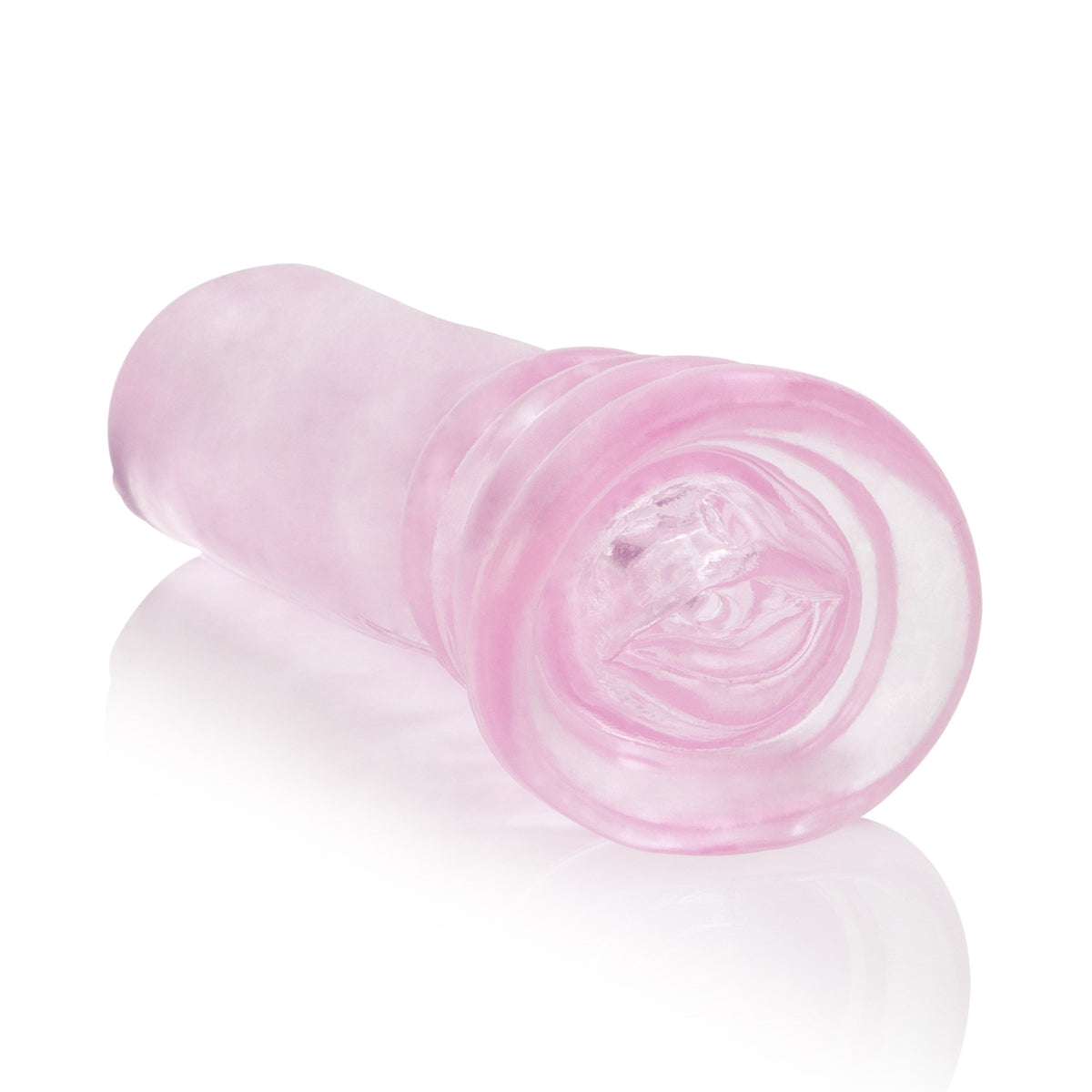 Sue Johnson Super Head Honcho Masturbator with Suction Chambers Pink Strokers - Manual
