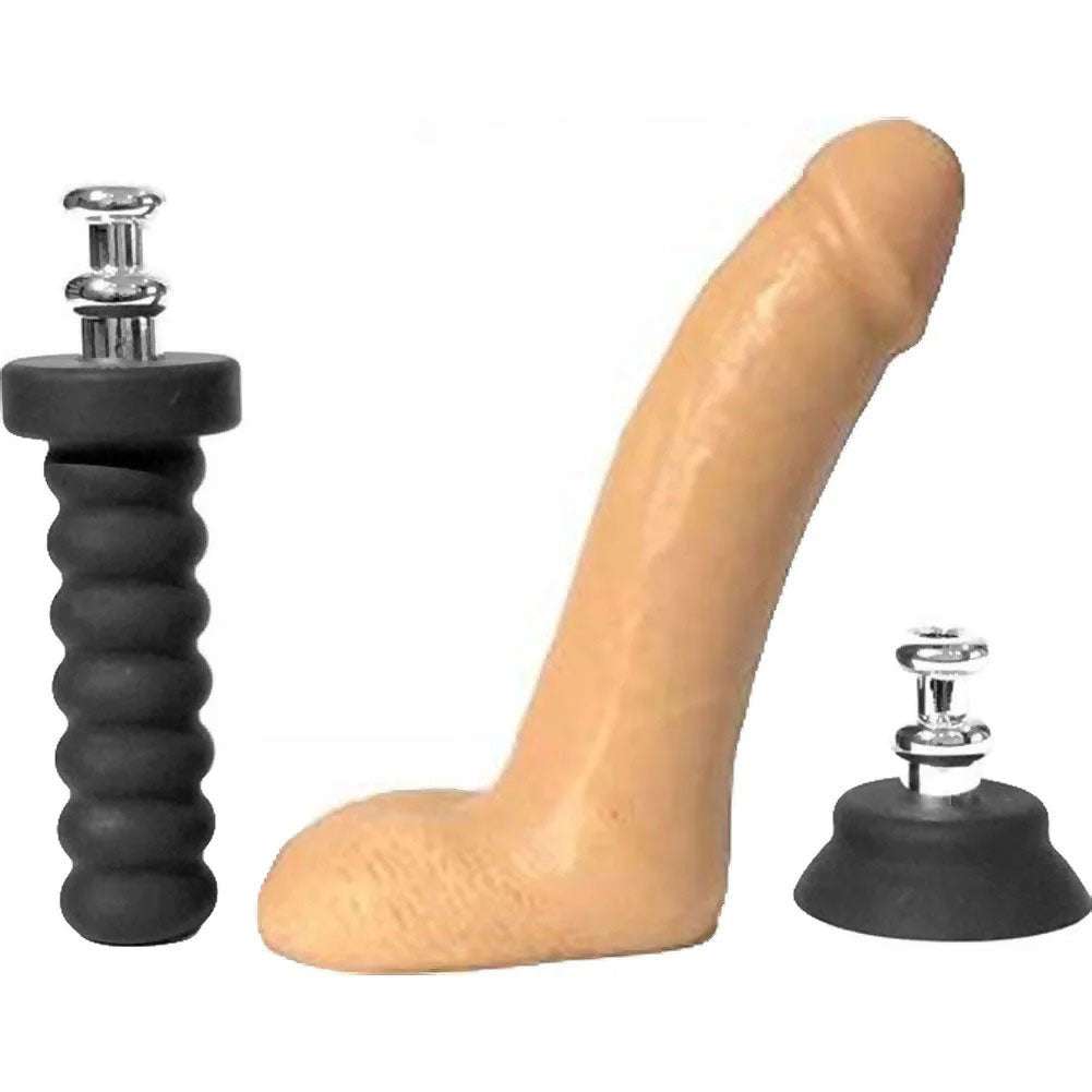 Jocks Brent Silicone 8" Dildo with Interchangeable Bases Default Title > Dildos > Realistic Dildos