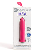 Nu Sensuelle Nubii Suvi Bullet Vibrator Pink Wireless Eco-Friendly > Vibrators > Mini Vibrators