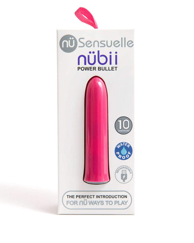 Nu Sensuelle Nubii Suvi Bullet Vibrator Pink Wireless Eco-Friendly BULLETS