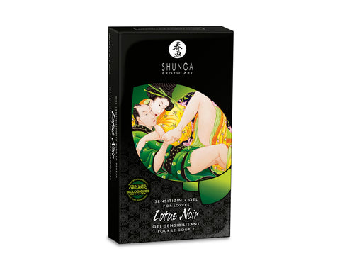 Lotus Noir Sensitizing Gel for Lovers Organic 60ml Enhancer Enhancers Female