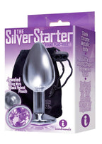 The Nines Silver Starter – Stainless Steel Bejeweled Butt Plug > Anal Range > Jewel Butt Plugs