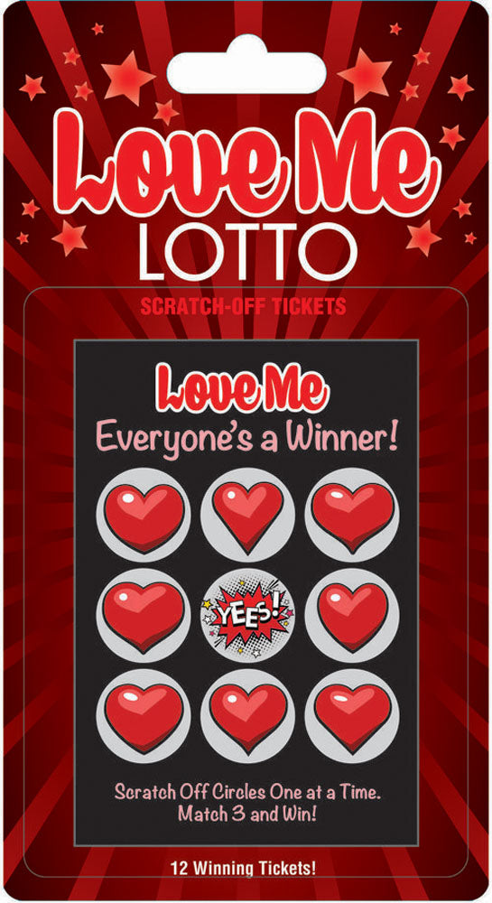 Love Me Lotto Naughty Scratcher – Erotic Scratch-Off Game Set Default Title Gag Gifts & Novelties