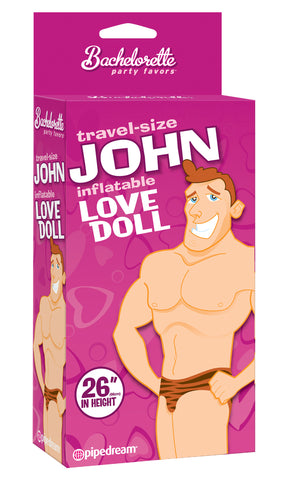 Travel Size John Miniature Inflatable Male Love Doll