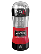 Pipedream Extreme Elite Viewtube Stroker Clear > Sex Toys For Men > Masturbators > Manual