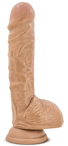 Au Naturel Big Billy 9 Inch Mocha Dildo Realistic Toy Default Title Dongs Realistic