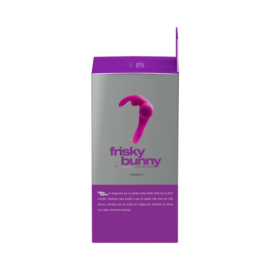 Ohhh Bunny Frisky Purple Vibrating Ring > Cock Ring > Vibrating