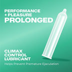 Trojan Extended Pleasure Condoms 12 Pack with Climax Control > Essentials > Condoms