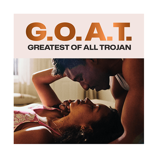 Trojan G.O.A.T. Non-Latex Condoms – Soft Flexible Condoms 10 Pack > Essentials > Condoms > Non-Latex