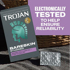 Trojan Studded Bareskin Lubricated Condoms 10 Pack > Essentials > Condoms