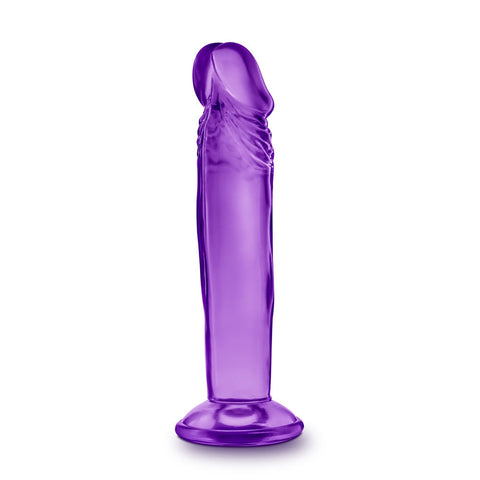 B Yours Sweet n' Small (Purple) – 6 Inch Suction Cup Dildo > Dildos > Slim Dildos