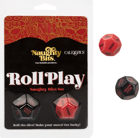 Naughty Bits Roll Play Dice Set for Adult Intimacy Games Games