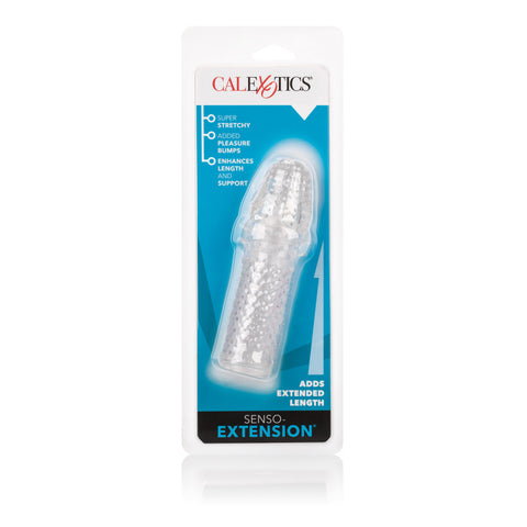 Senso Clear Penis Extension Sleeve for Enhanced Sensual Stimulation SLEEVES