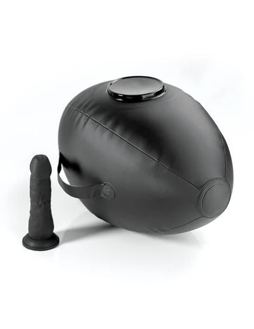 Fetish Fantasy Series Body Dock (Black) – Inflatable Love Ball Sex Positioners