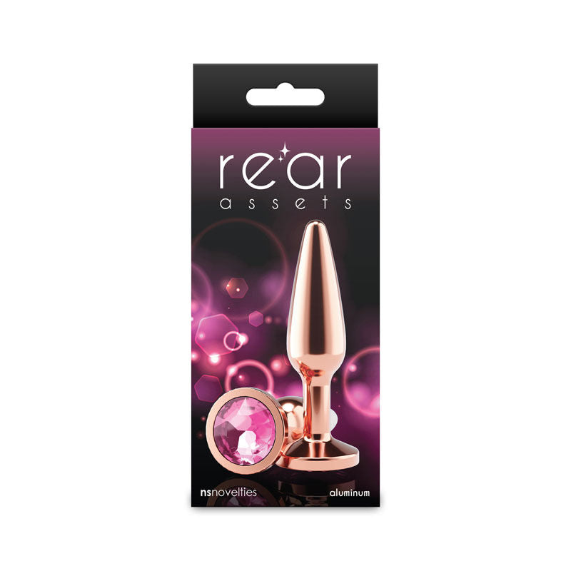 Rear Assets Tapered (Gunmetal Black) – Lightweight Anal Plug Butt Plugs