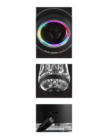 PDX Elite ViewTube Pro Suction Stroker Male Masturbation Toy Strokers - Auto