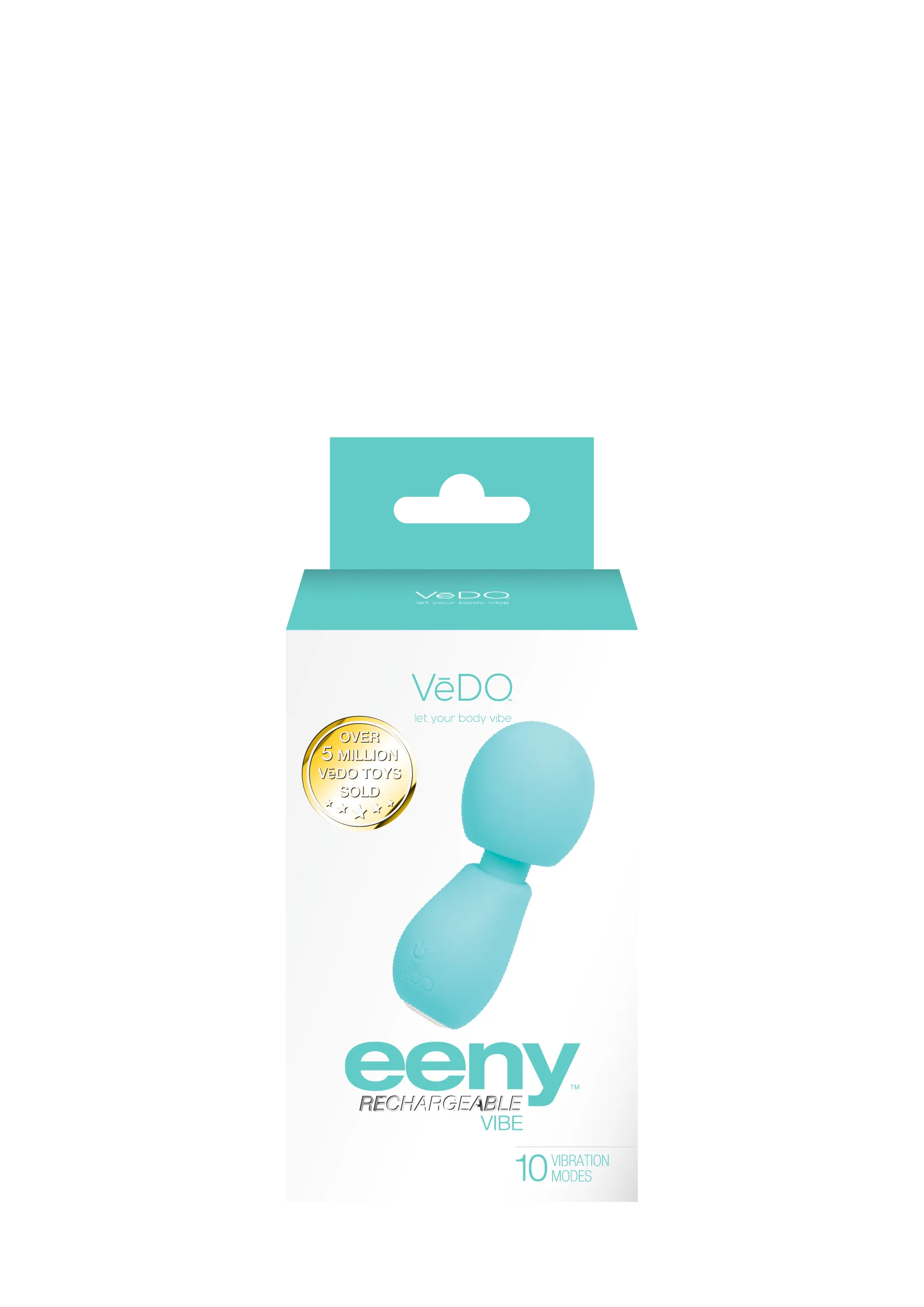 Eeny Extra Mini Wand – Rechargeable With Flexible Head Vibrator
