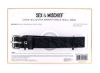 Lace Silicone Breathable Ball Gag – Soft Silicone Mouthpiece with Breathable Design Bondage Accessory Black > Bondage Gear > Gags and Bits