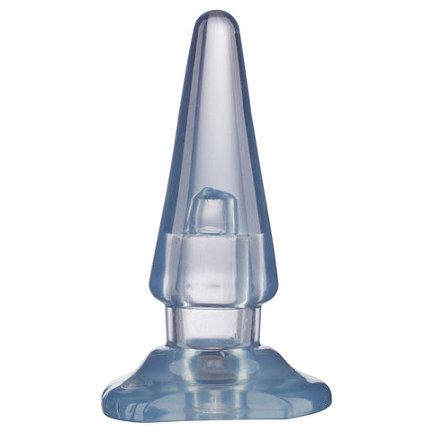 Cloud 9 Blue Maxi Tapered Anal Plug Soft Flexible Base 3.94 Inch Butt Plugs