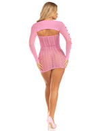 Two Piece Sweetheart Striped Tube Dress Set with Matching Shrug > Clothes > Dresses and Chemises