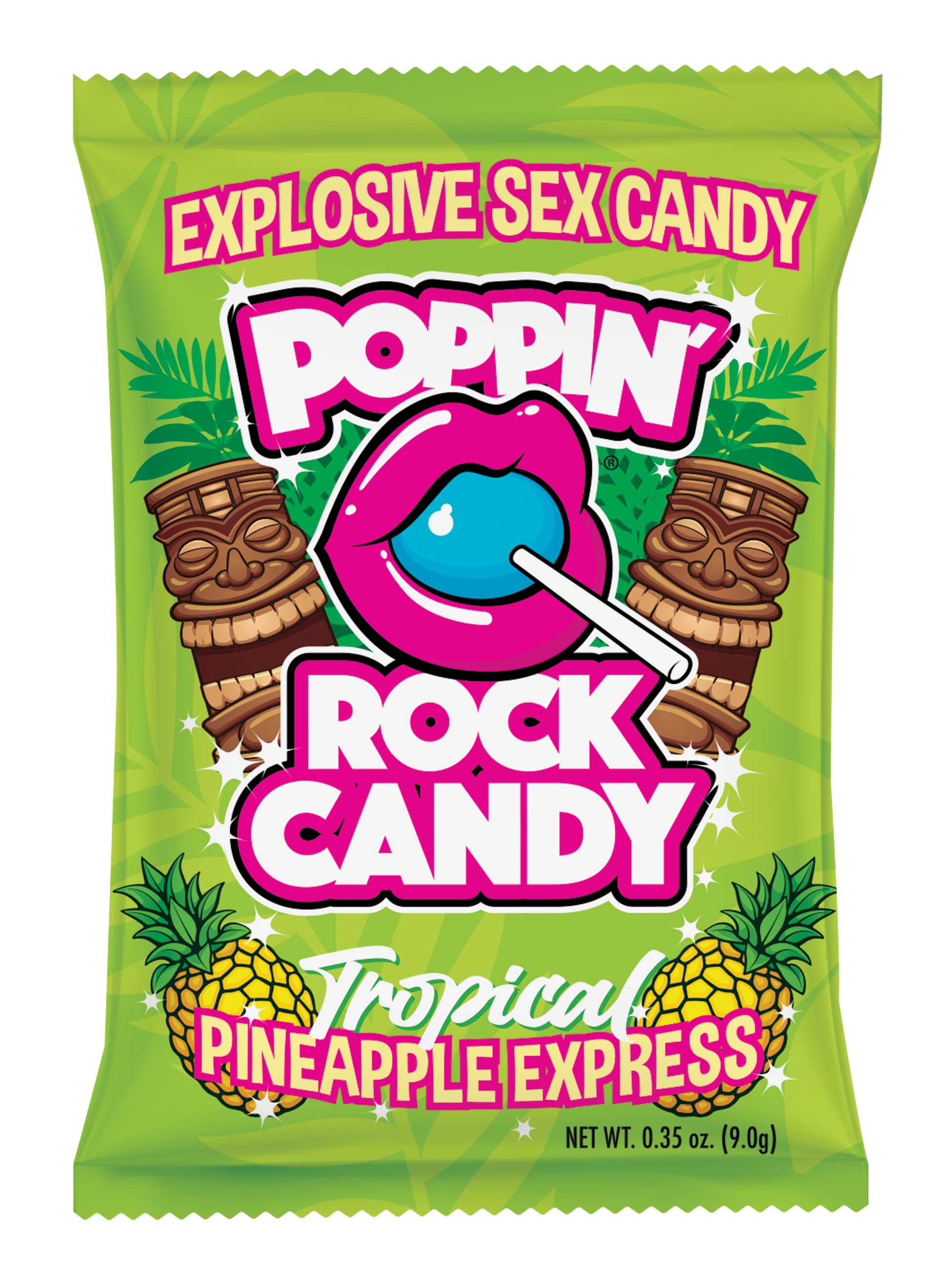 Pineapple Express Poppin Rock Candy Edible Erotic Treat Default Title > Relaxation Zone > Edible Treats