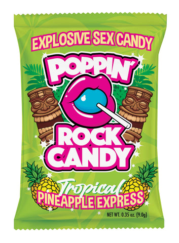Pineapple Express Poppin Rock Candy Edible Erotic Treat Default Title > Relaxation Zone > Edible Treats
