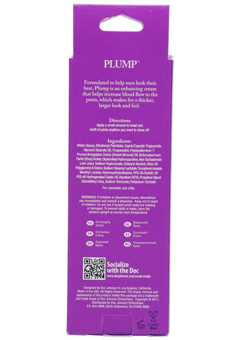 Plump Enhancing Cream for Men 56 Gram Tube > Essentials > Mens Enhancers