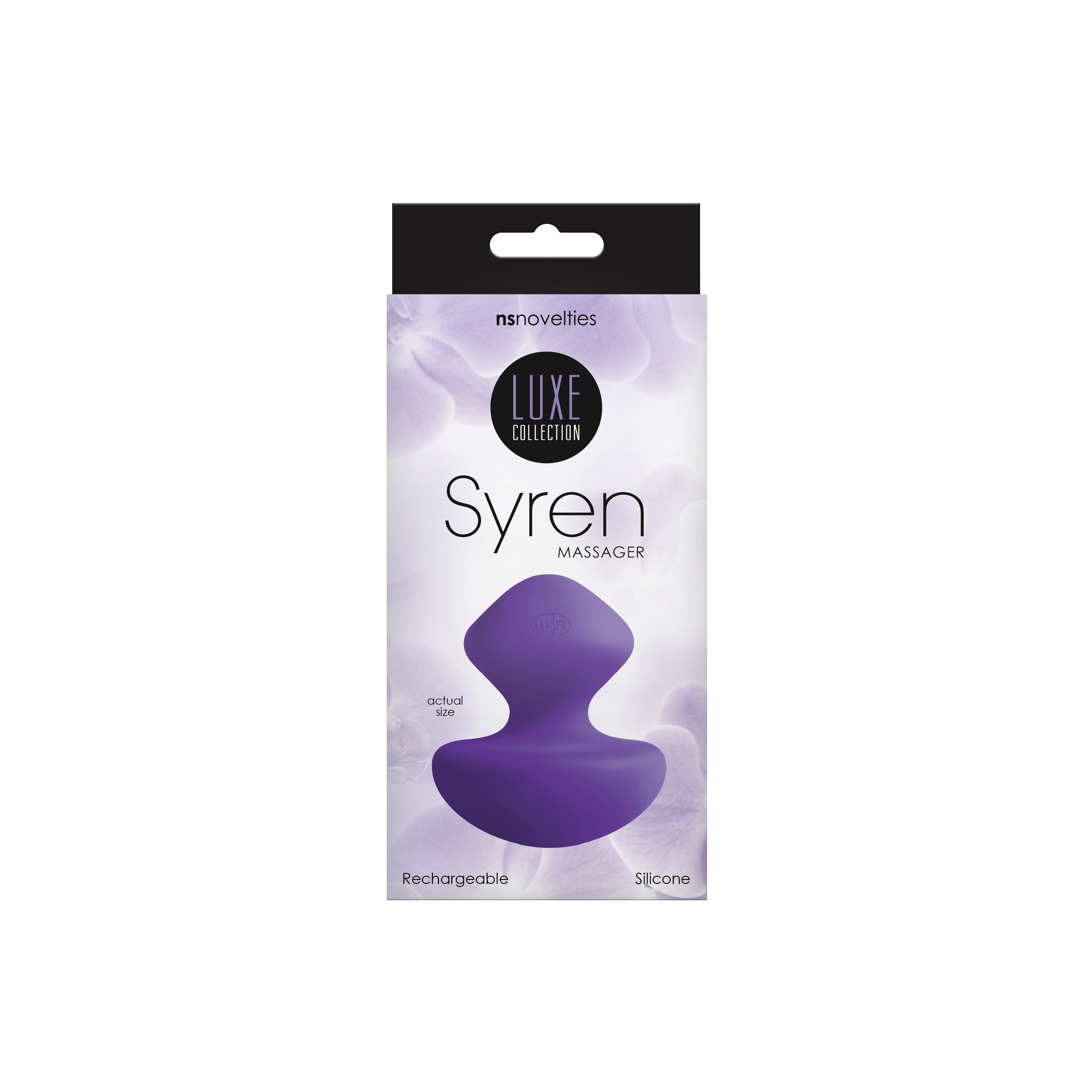 Luxe Syren Mini Massager Waterproof Silicone Vibrator Purple > Sex Toys > Mini Massagers
