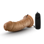 Dr Joe 8 Inch Realistic Vibrating Dildo with Suction Cup Mocha > Vibrators > Realistic Vibrators